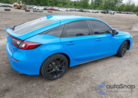 2025 Honda Civic Hybrid Sport from USA, damaged, VIN 19XFL4H85SE006857